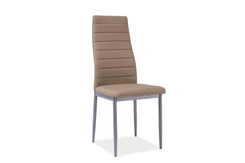 Spisestol Segny - Kunstlær/Beige - Møbler - Stoler - Spisestuestoler & kjøkkenstoler