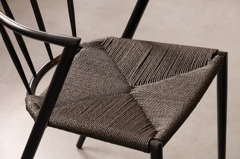 Spisestol Winston - Svart - Møbler - Stoler - Spisestuestoler & kjøkkenstoler