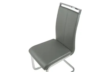 Spisestol Pylaia 2- pk - Kunstlær/Grå - Møbler - Stoler - Spisestuestoler & kjøkkenstoler