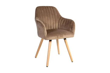 Stol ARIEL 58x585xH85cm brun - Møbler - Stoler - Spisestuestoler & kjøkkenstoler
