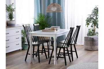 Stols Burbank 2-pk - Svart - Møbler - Stoler - Spisestuestoler & kjøkkenstoler