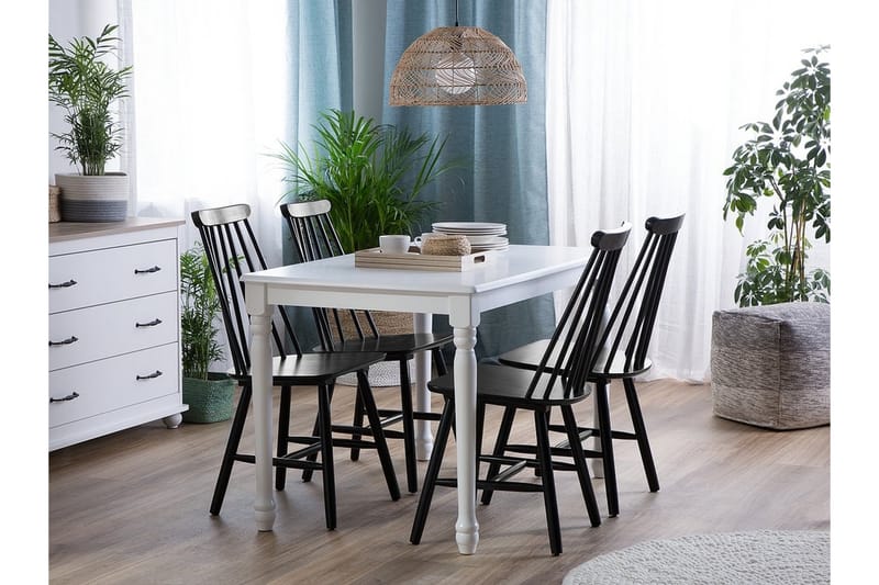 Stols Burbank 2-pk - Svart - Møbler - Stoler - Spisestuestoler & kjøkkenstoler