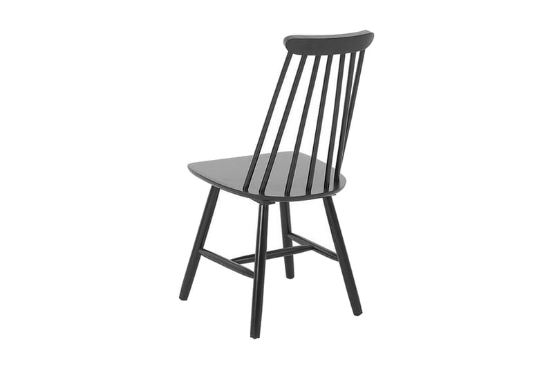 Stols Burbank 2-pk - Svart - Møbler - Stoler - Spisestuestoler & kjøkkenstoler