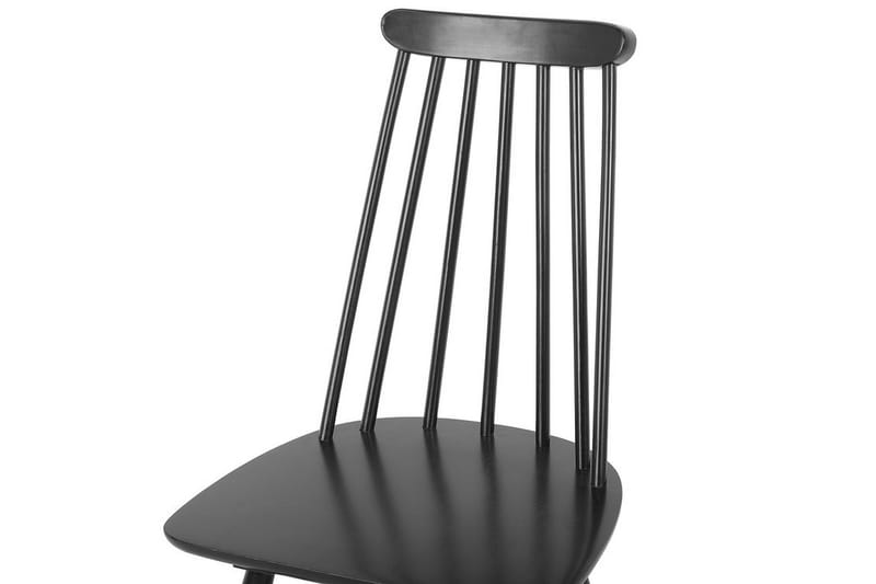Stols Burbank 2-pk - Svart - Møbler - Stoler - Spisestuestoler & kjøkkenstoler