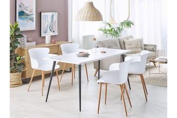 Sumkley Spisestol 2-pk - Hvit - Møbler - Stoler - Spisestuestoler & kjøkkenstoler