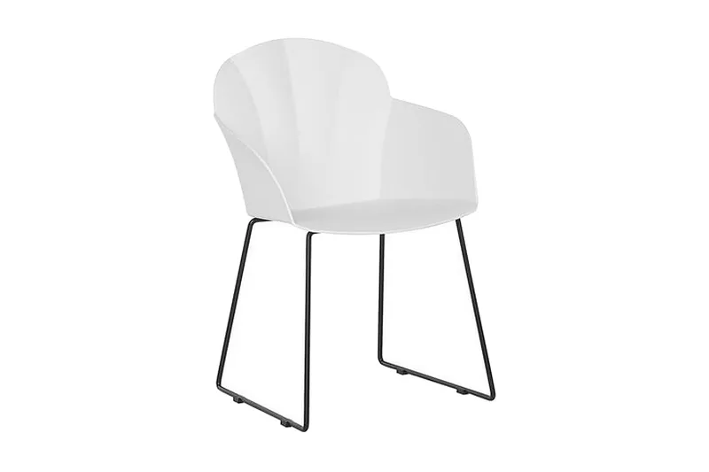 Sylvala Spisestol 2-pk, Hvit