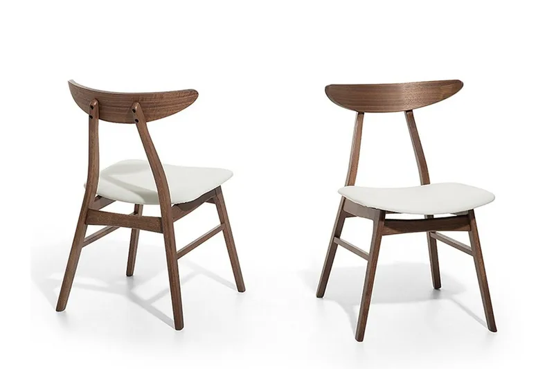 Tiadra Stol 2-pk - Hvit - Møbler - Stoler - Spisestuestoler & kjøkkenstoler