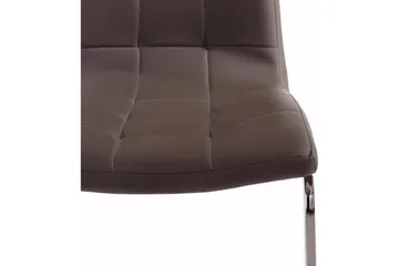 Tolna Spisestol Kunstlær 2-pk - Grå - Møbler - Stoler - Spisestuestoler & kjøkkenstoler