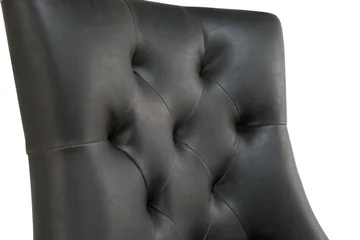 Tuva Spisestol Kunstlær - Svart - Møbler - Stoler - Spisestuestoler & kjøkkenstoler