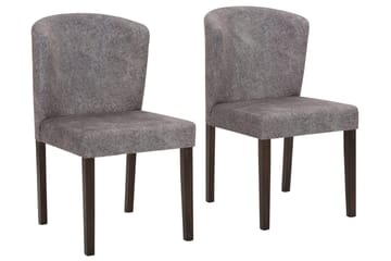 Ugglekull Spisestol - Grå/Mørkebrun - Møbler - Stoler - Spisestuestoler & kjøkkenstoler