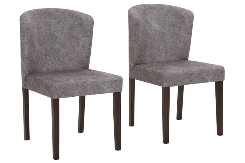 Ugglekull Spisestol, Grå/Mørkebrun