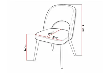 Uptown Matstol Black - Møbler - Stoler - Spisestuestoler & kjøkkenstoler