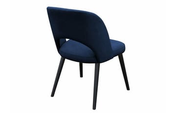 Uptown Spisestol i Fløyel - Marineblå - Møbler - Stoler - Spisestuestoler & kjøkkenstoler