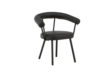 Västerås x Josefin Lustig Karmstol - Svart - Møbler - Stoler - Spisestuestoler & kjøkkenstoler