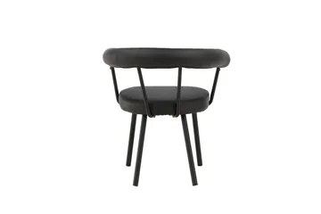 Västerås x Josefin Lustig Karmstol - Svart - Møbler - Stoler - Spisestuestoler & kjøkkenstoler