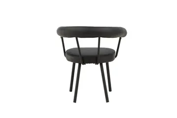 Västerås x Josefin Lustig Karmstol - Svart - Møbler - Stoler - Spisestuestoler & kjøkkenstoler