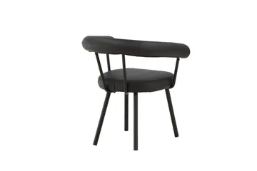 Västerås x Josefin Lustig Karmstol - Svart - Møbler - Stoler - Spisestuestoler & kjøkkenstoler