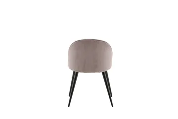 Velvet Matstol Manchester - Lyserød - Møbler - Stoler - Spisestuestoler & kjøkkenstoler