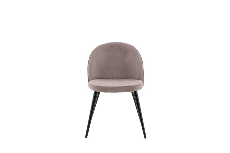 Velvet Spisestol Cordfløyel - Rosa - Møbler - Stoler - Spisestuestoler & kjøkkenstoler