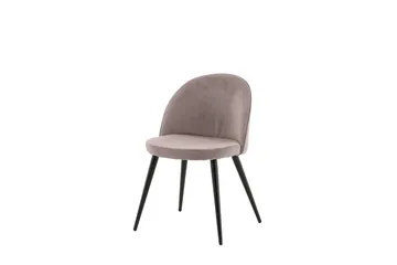 Velvet Spisestol Cordfløyel - Rosa - Møbler - Stoler - Spisestuestoler & kjøkkenstoler