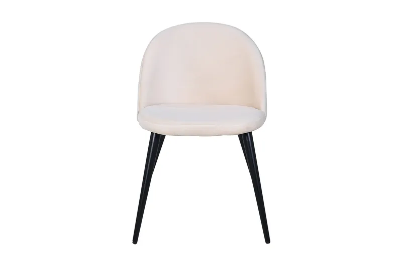 Velvet Stitches Spisestol - Sort - Møbler - Stoler - Spisestuestoler & kjøkkenstoler