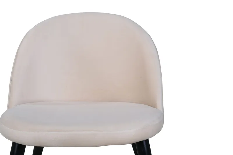 Velvet Stitches Spisestol - Sort - Møbler - Stoler - Spisestuestoler & kjøkkenstoler