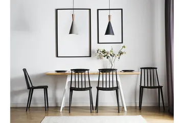 Ventnor Stol 2-pk - Svart - Møbler - Stoler - Spisestuestoler & kjøkkenstoler