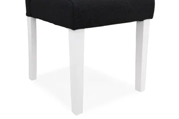 Viktor Klassisk Spisestol - Mørkgrå / Hvit - Møbler - Stoler - Spisestuestoler & kjøkkenstoler