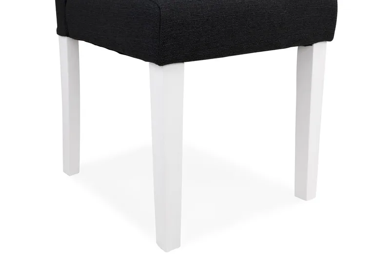 Viktor Klassisk Spisestol - Mørkgrå / Hvit - Møbler - Stoler - Spisestuestoler & kjøkkenstoler