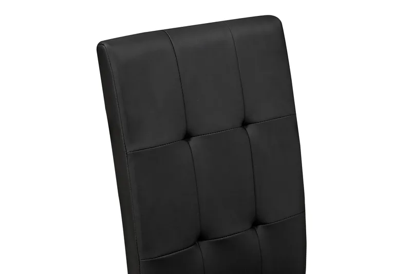 Viktor Spisestol - Kunstlær / Hvit / Svart - Møbler - Stoler - Spisestuestoler & kjøkkenstoler