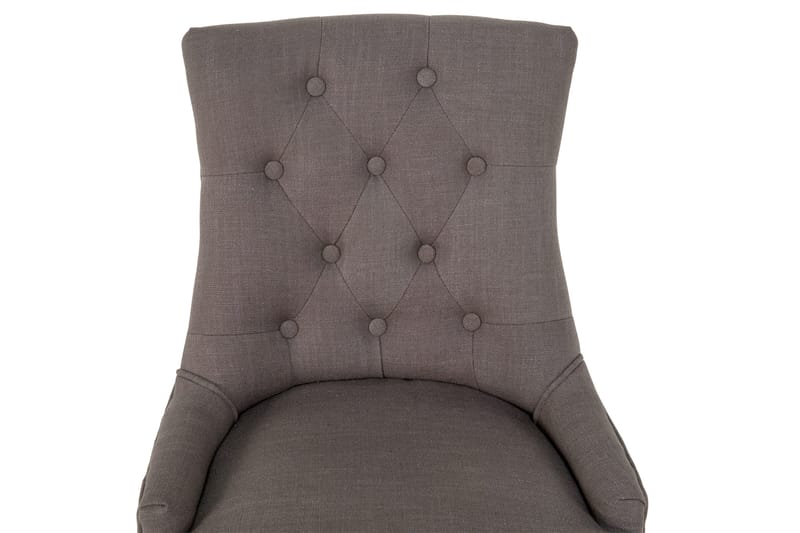 Viktoria Lenestol - Grå/Hvit - Møbler - Stoler - Spisestuestoler & kjøkkenstoler