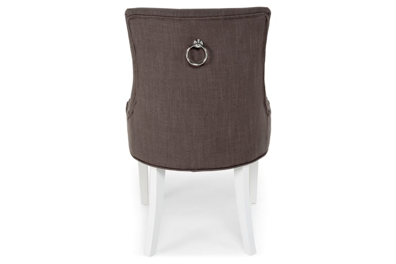 Viktoria Lenestol - Grå/Hvit - Møbler - Stoler - Spisestuestoler & kjøkkenstoler