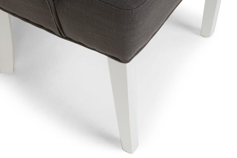 Viktoria Lenestol - Grå/Hvit - Møbler - Stoler - Spisestuestoler & kjøkkenstoler