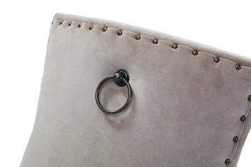 Viktoria Spisestol Fløyel - Sand / Beige - Møbler - Stoler - Spisestuestoler & kjøkkenstoler