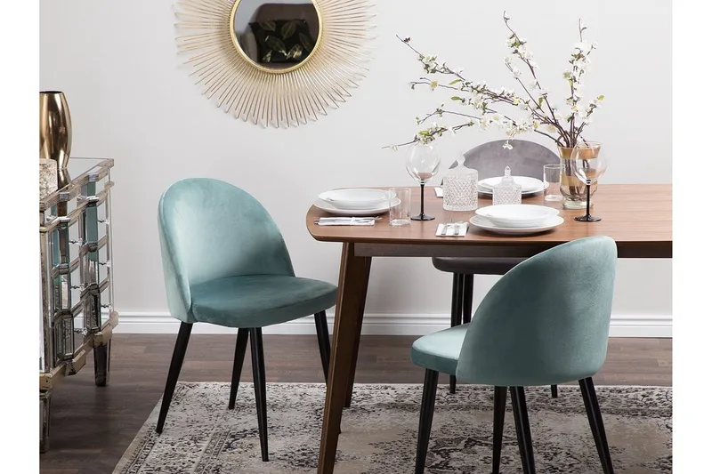 Visalia Stol 2-pk - Grønn - Møbler - Stoler - Spisestuestoler & kjøkkenstoler