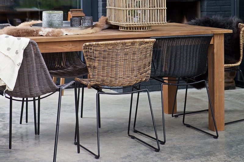 Wings Kjøkkenstol 2-pk - Natur - Møbler - Stoler - Spisestuestoler & kjøkkenstoler