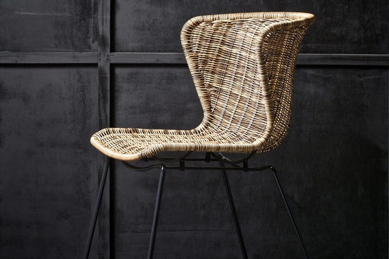 Wings Kjøkkenstol 2-pk - Natur - Møbler - Stoler - Spisestuestoler & kjøkkenstoler