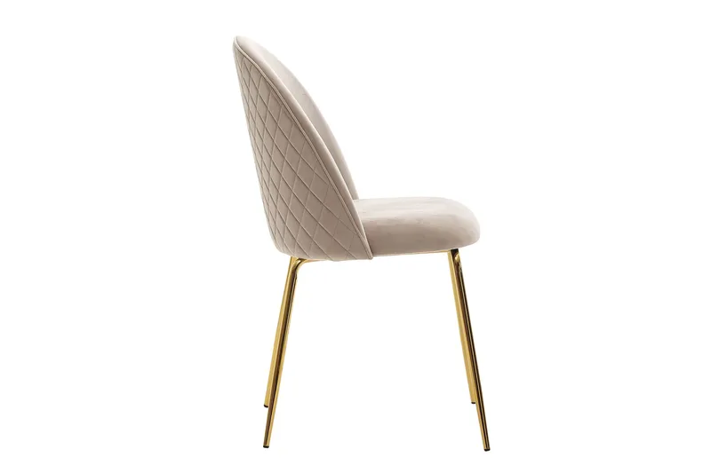 Wohnling Spisestol 2-pack - Beige - Møbler - Stoler - Spisestuestoler & kjøkkenstoler