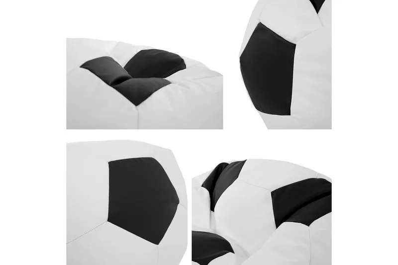 Svalliden Saccosekk 95 cm - Hvit / Svart - Møbler - Stoler - Sittesekk & sakkosekk