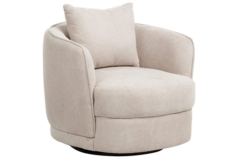 Svingbar lenestol Andalen - Beige - Møbler - Stoler - Lenestoler