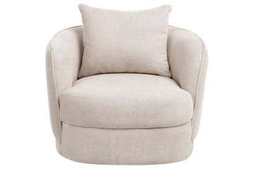 Svingbar lenestol Andalen - Beige - Møbler - Stoler - Lenestoler