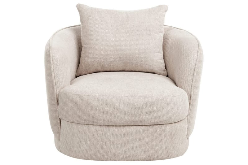 Svingbar lenestol Andalen - Beige - Møbler - Stoler - Lenestoler