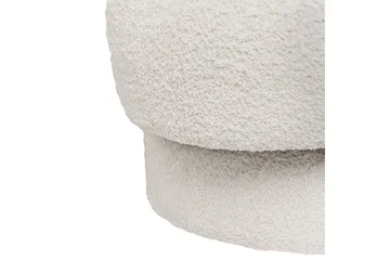 Svingbar lenestol Aylo - Hvit - Møbler - Stoler - Lenestoler