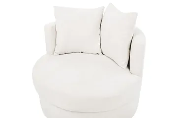 Svingbar lenestol Dalby - Beige - Møbler - Stoler - Lenestoler