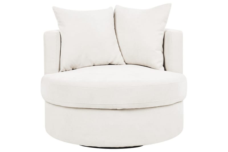 Svingbar lenestol Dalby - Beige - Møbler - Stoler - Lenestoler