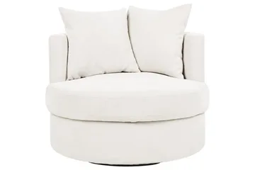 Svingbar lenestol Dalby - Beige - Møbler - Stoler - Lenestoler