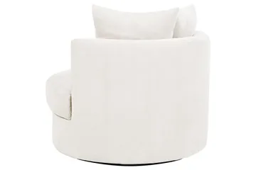 Svingbar lenestol Dalby - Beige - Møbler - Stoler - Lenestoler