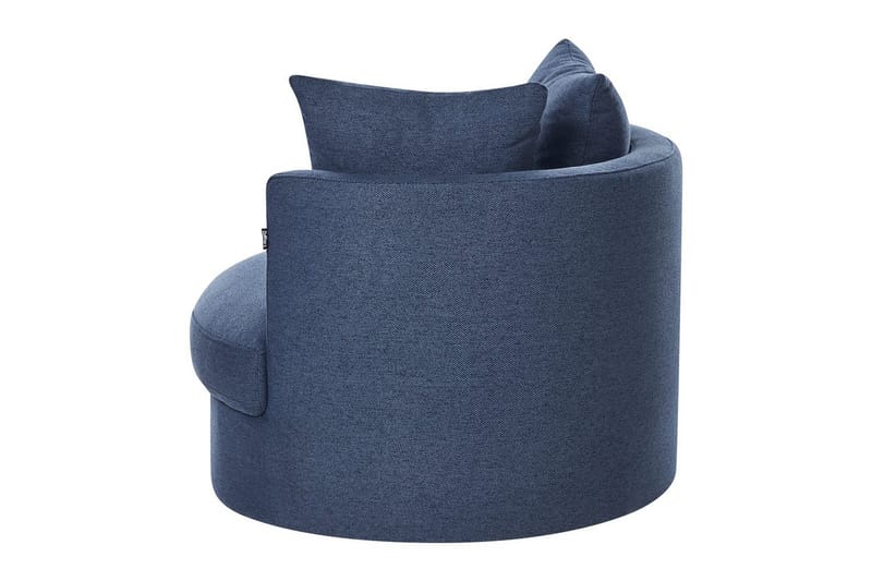 Svingbar lenestol Dalby - Blå - Møbler - Stoler - Lenestoler