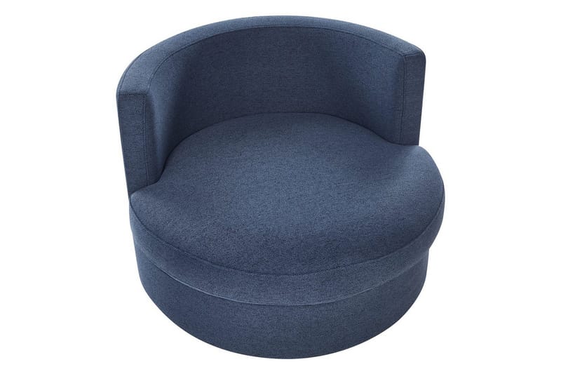 Svingbar lenestol Dalby - Blå - Møbler - Stoler - Lenestoler