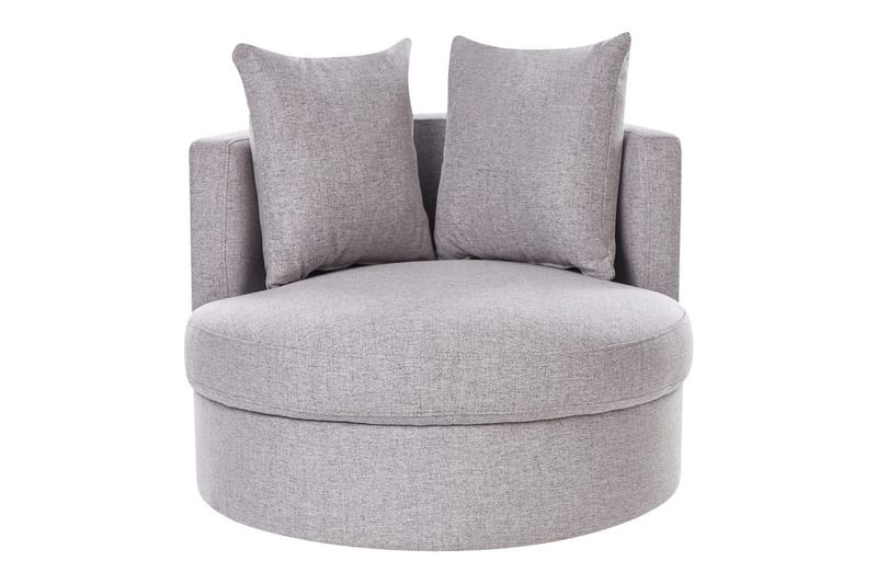 Svingbar lenestol Dalby - Grå - Møbler - Stoler - Lenestoler